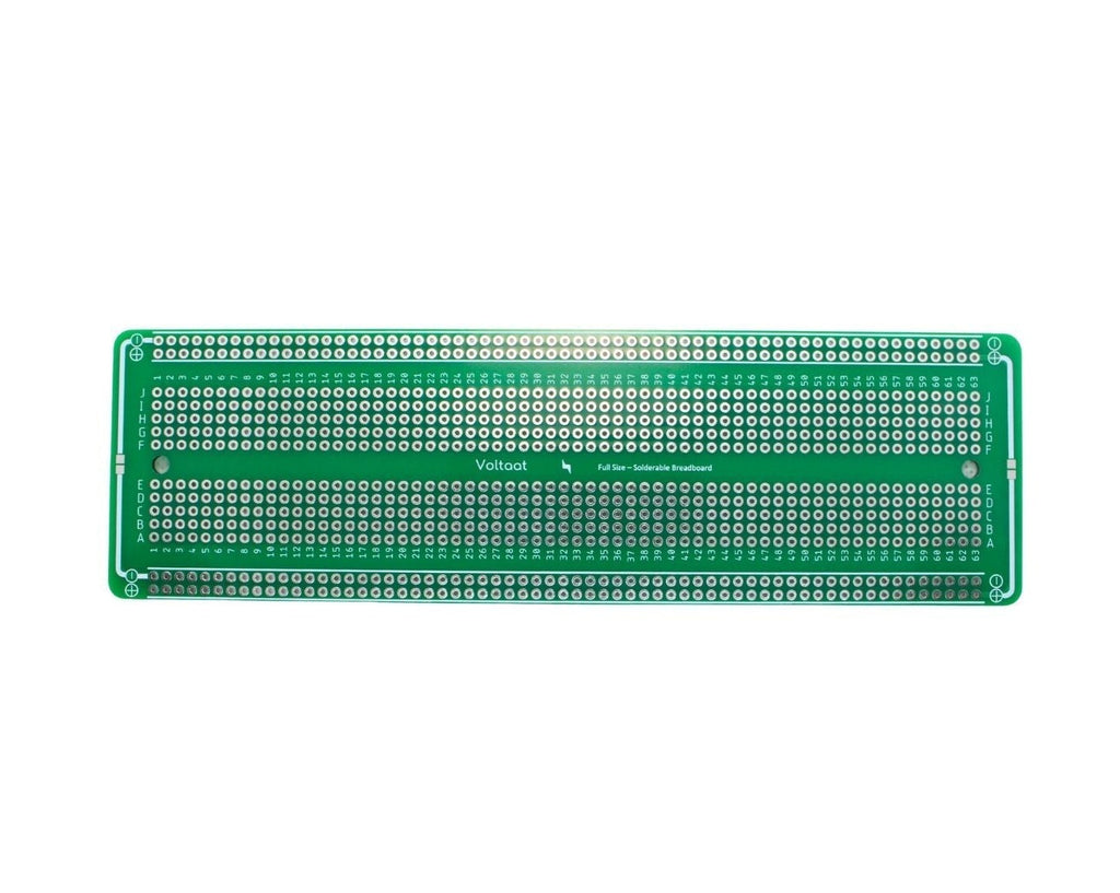 Voltaat Solderable Breadboard FullSize