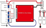 Voltaat 10S 20A 37V Li-ion Battery Protection Board  (BMS)