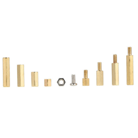 120pcs M3 Brass Spacer Kit 120pcs M3 Brass Spacer Kit