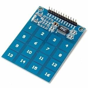 Voltaat 16 Key Keypad Capacitive Touch Switch