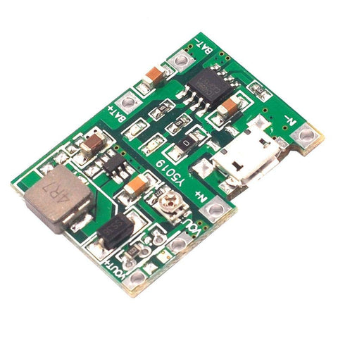 1S 18650 BMS with Adjustable Step Up Converter 1S 18650 BMS with Adjustable Step Up Converter