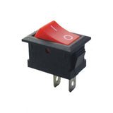 Voltaat 2 position rocker switch (2 pins) - Red