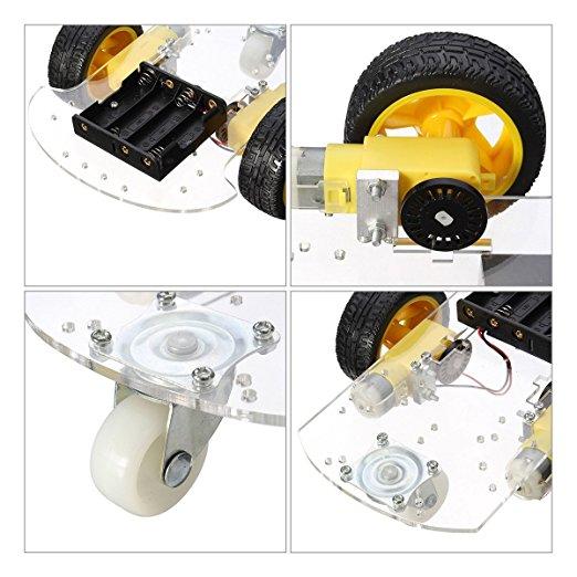 2 Wheel Arduino Robot Car Kit – Voltaat