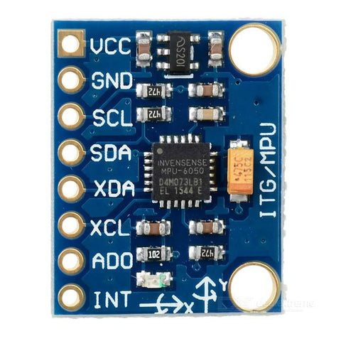 3 Axis Gyroscope & Accelerometer Module (MPU-6050) 3 Axis Gyroscope & Accelerometer Module (MPU-6050)
