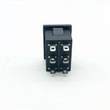 Voltaat 3 position rocker switch (6 pins) - Black