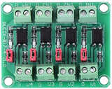 Voltaat 4 Channel Optocoupler Isolation Board