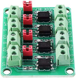 Voltaat 4 Channel Optocoupler Isolation Board