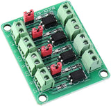 Voltaat 4 Channel Optocoupler Isolation Board