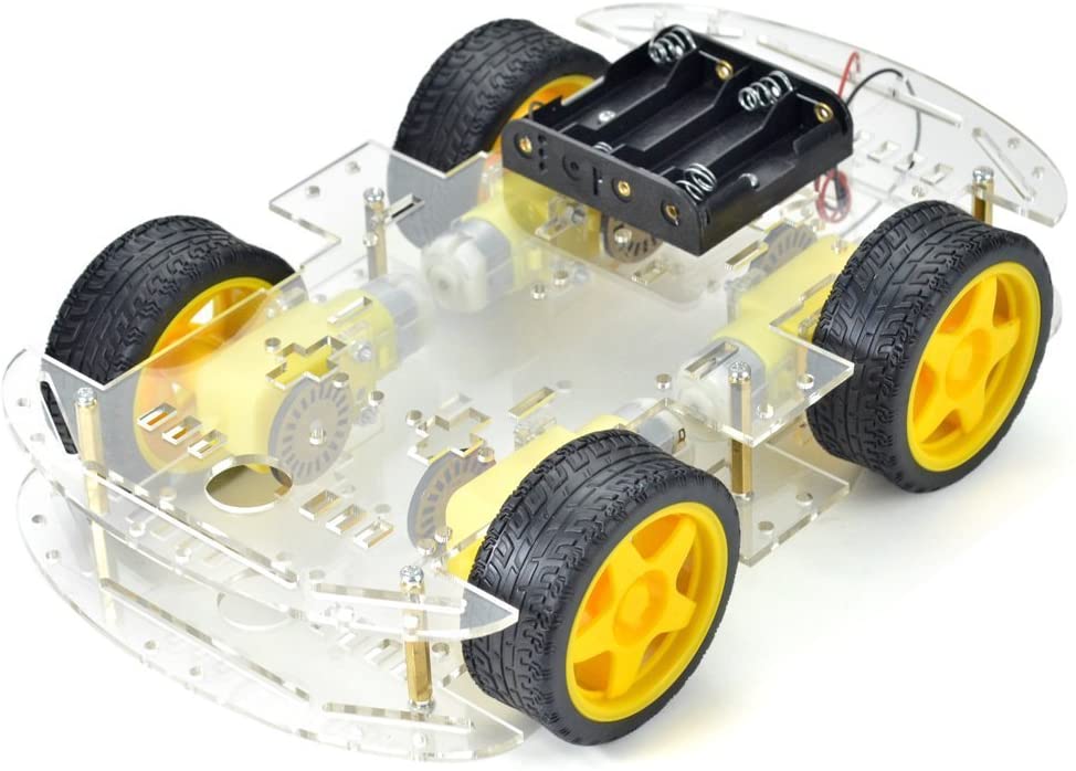 4 Wheel Robot Car Kit – Dual Chassis – Voltaat