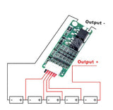 Voltaat 5S 10A 18.5V 18650 Li-ion Battery Protection Board (BMS)