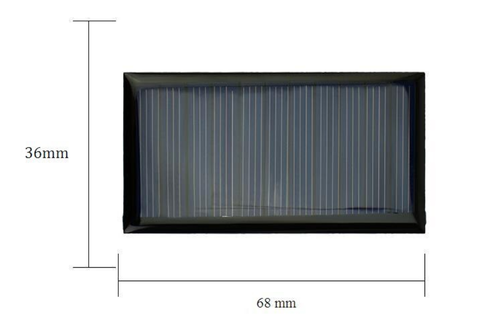 5V 30mA Solar Panel (53x30mm) 5V 30mA Solar Panel (53x30mm)