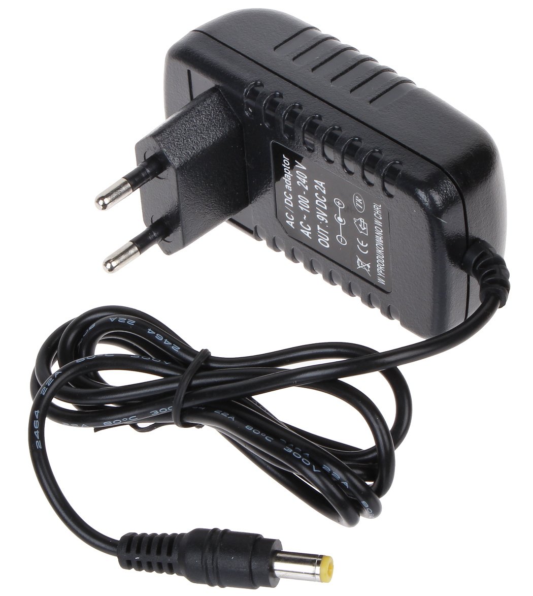 AC/DC Power Adapter - 9V 1A (Barrel Jack) – Voltaat