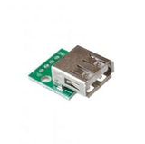 Voltaat Adapter USB FemaleType-A TO 4 Pins DIP Breakout