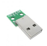 Voltaat Adapter USB male Type-A To 4 Pins DIP Breakout