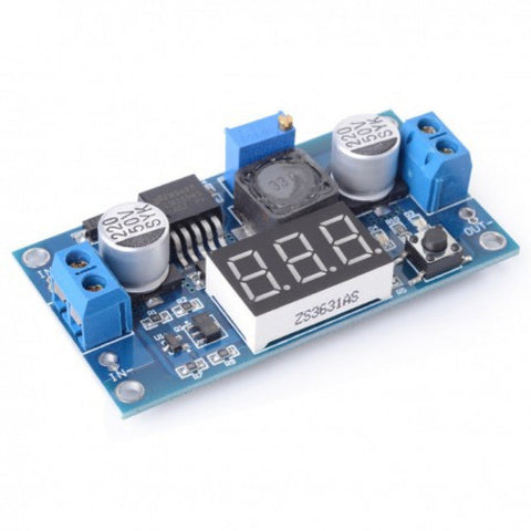 Adjustable DC-DC Step Down (Buck) Converter (3A) with display Adjustable DC-DC Step Down (Buck) Converter (3A) with display