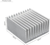 Voltaat Aluminum heatsink (40x40x20mm)