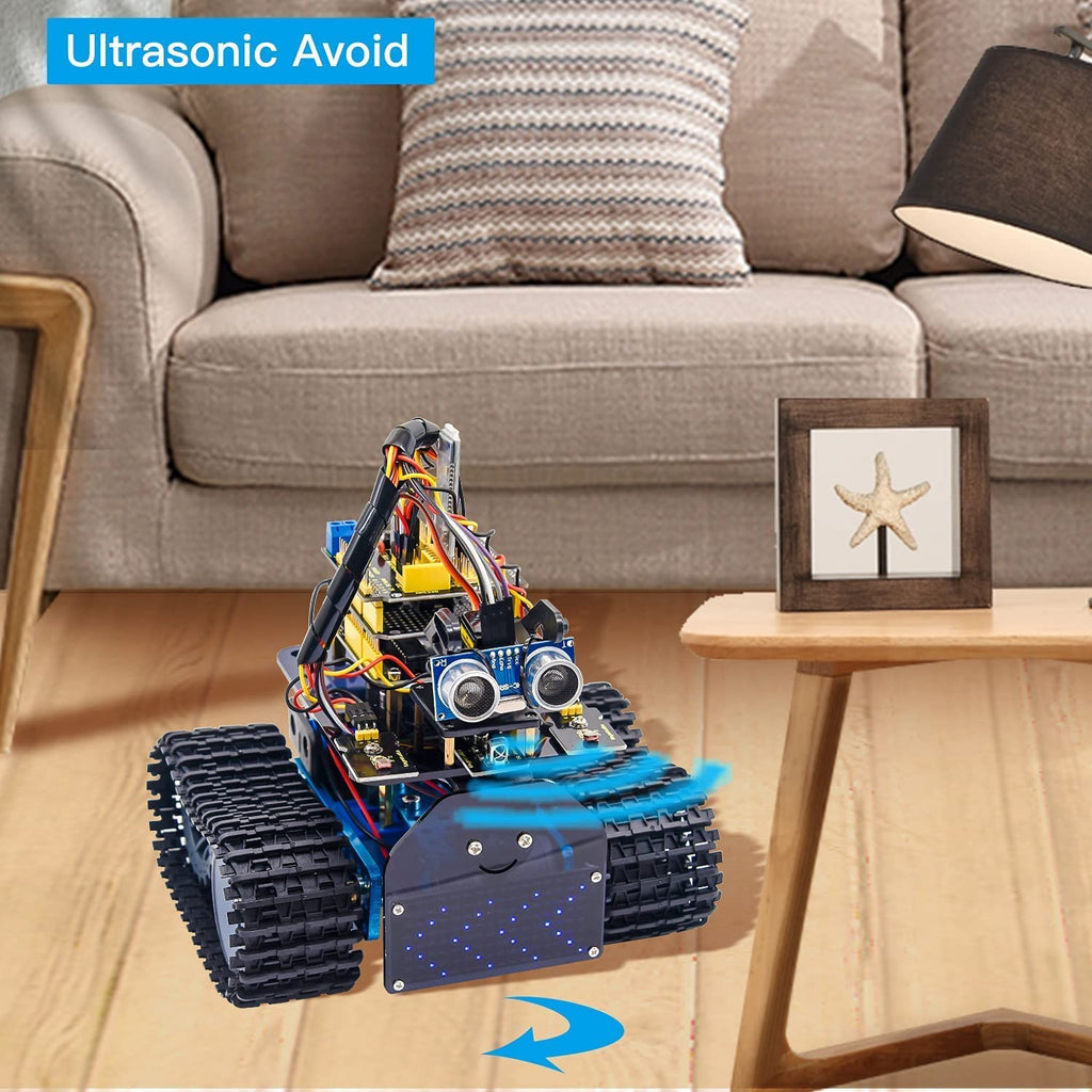 Arduino Mini Tank Robot Kit – Voltaat