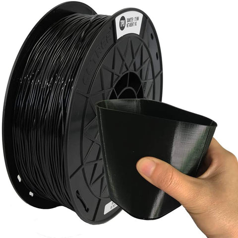 Voltaat CCTREE Black Flexible TPU Filament - 1 KG - 1.75 mm