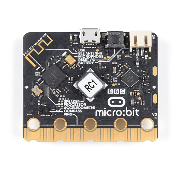 micro:bit V2 Development Board – Built-In Sensors and Speaker – Voltaat