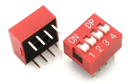 Voltaat DIP Switch - 4 Position (2 Pack)