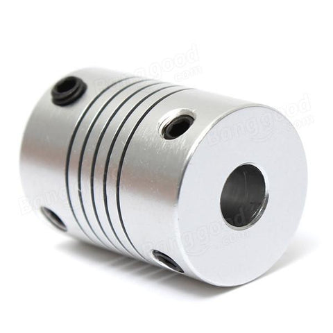 Flexible Shaft Coupler – Motor to Lead Screw Connector Flexible Shaft Coupler – Motor to Lead Screw Connector