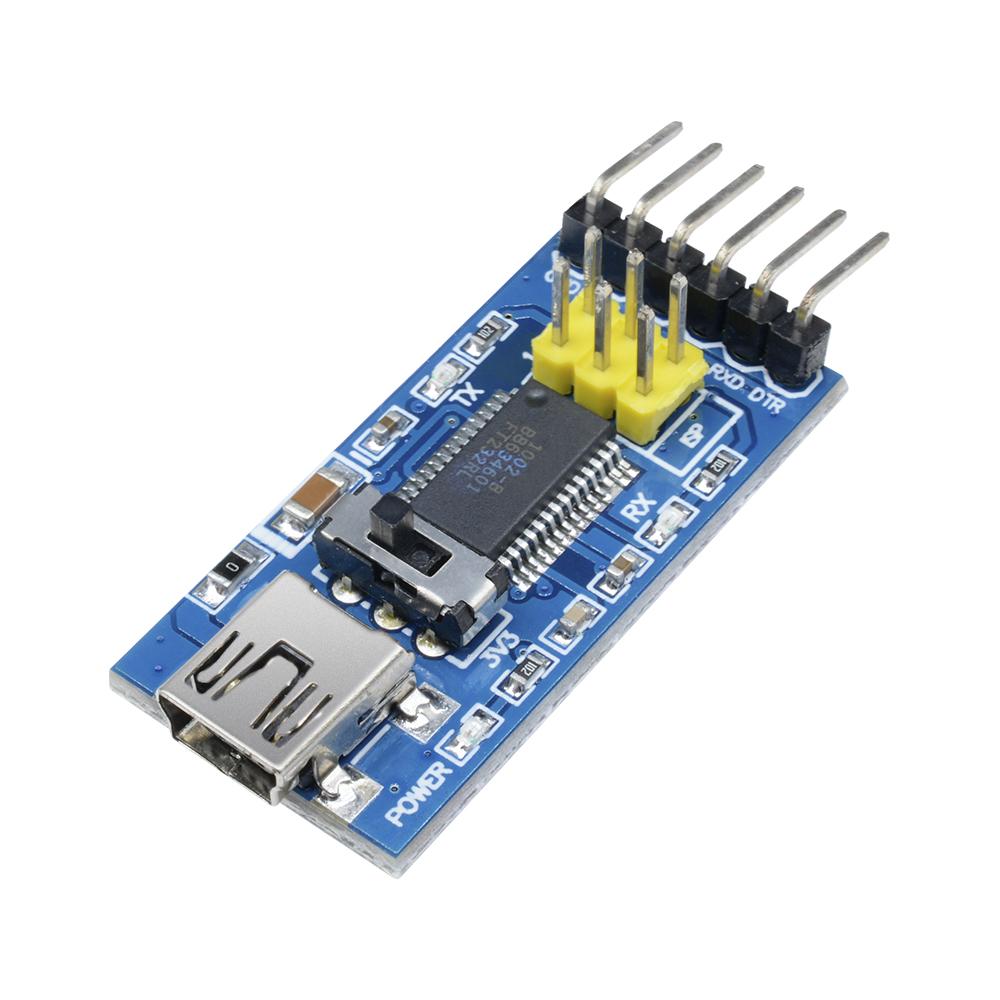 Use Ftdi FTDI FT232RL USB-to-TTL Serial Adapter Module – Voltaat