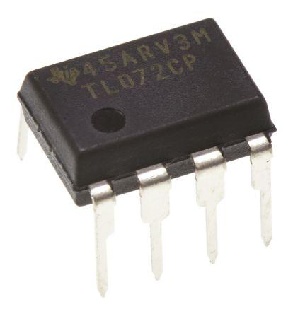 Voltaat JFET-Input Operational Amplifier - TL072CP