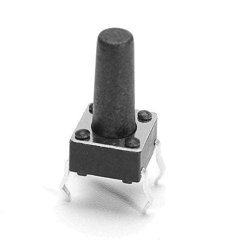 Long Head Momentary Push Button Switch – 6mm (5 Pack) Long Head Momentary Push Button Switch – 6mm (5 Pack)