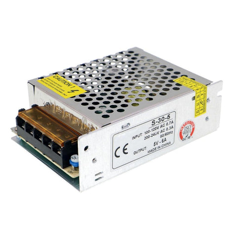 Generic 5V 6A Metal Case AC/DC Power Supply 30W Generic 5V 6A Metal Case AC/DC Power Supply 30W