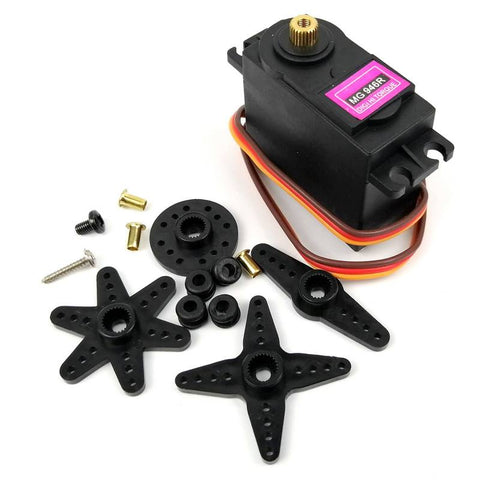 MG946R Metal Gear Servo Motor – 13kg.cm Torque, 180° Rotation – Voltaat
