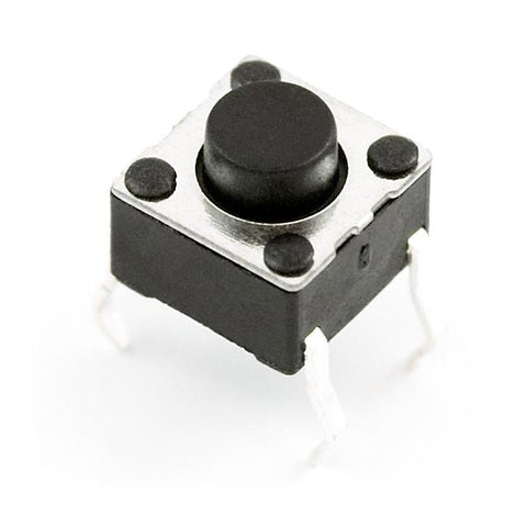 Push Button Switch 6mm – Momentary Tactile SPST (5 Pack) Push Button Switch 6mm – Momentary Tactile SPST (5 Pack)