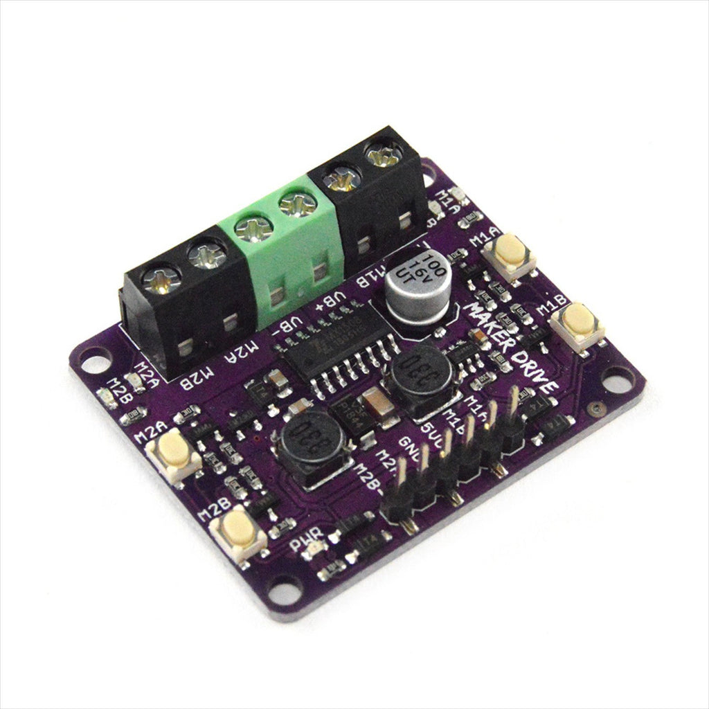 Maker Drive H-Bridge Motor Driver for Beginner – Voltaat