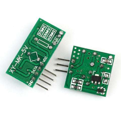 RF Wireless TX & RX Module (433 MHz) RF Wireless TX & RX Module (433 MHz)