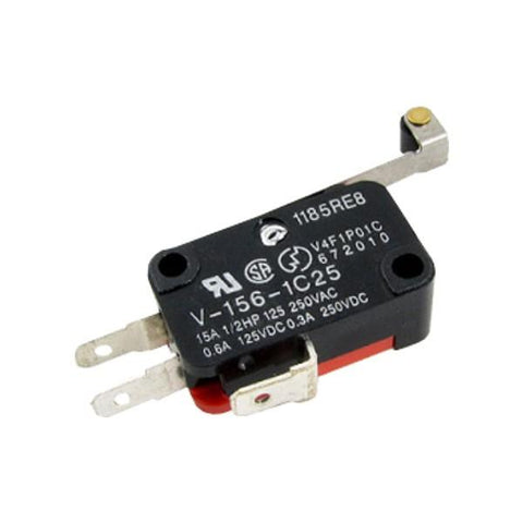V-156-1C25 SPDT Limit Switch – Hinge Roller Lever, 15A V-156-1C25 SPDT Limit Switch – Hinge Roller Lever, 15A