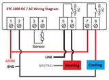 Voltaat STC-1000 12VDC Temperature Controller
