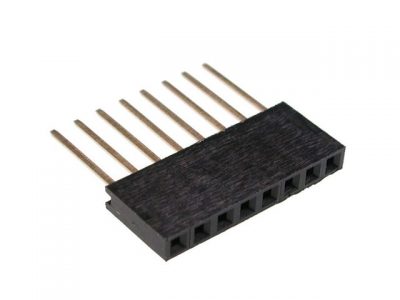 Stackable Female Header – 8 Pin for Arduino Shields Stackable Female Header – 8 Pin for Arduino Shields