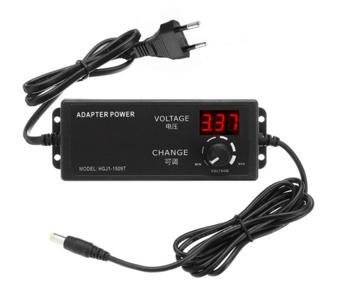 Generic Adjustable 3–24V 2.5A AC/DC Switching Power Adapter Generic Adjustable 3–24V 2.5A AC/DC Switching Power Adapter
