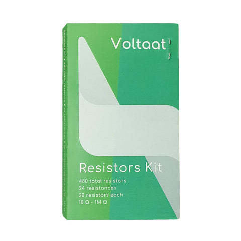 Voltaat Voltaat Resistors Kit - 24 Values (480 Pack)
